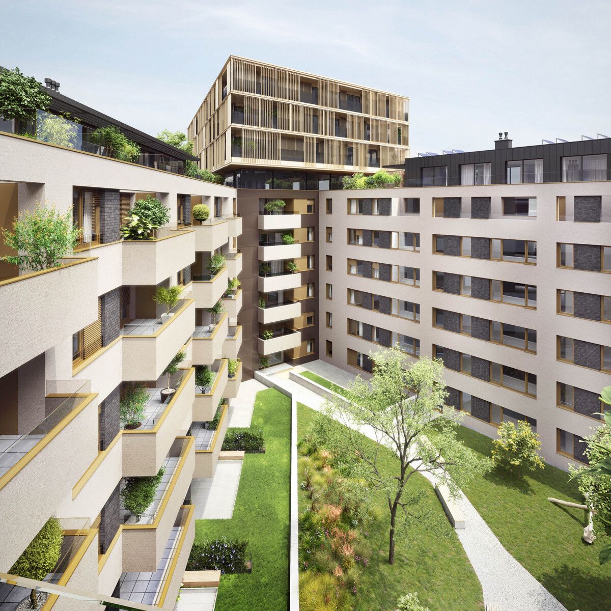 Directly at the main train station: Commission-free + Completion in October