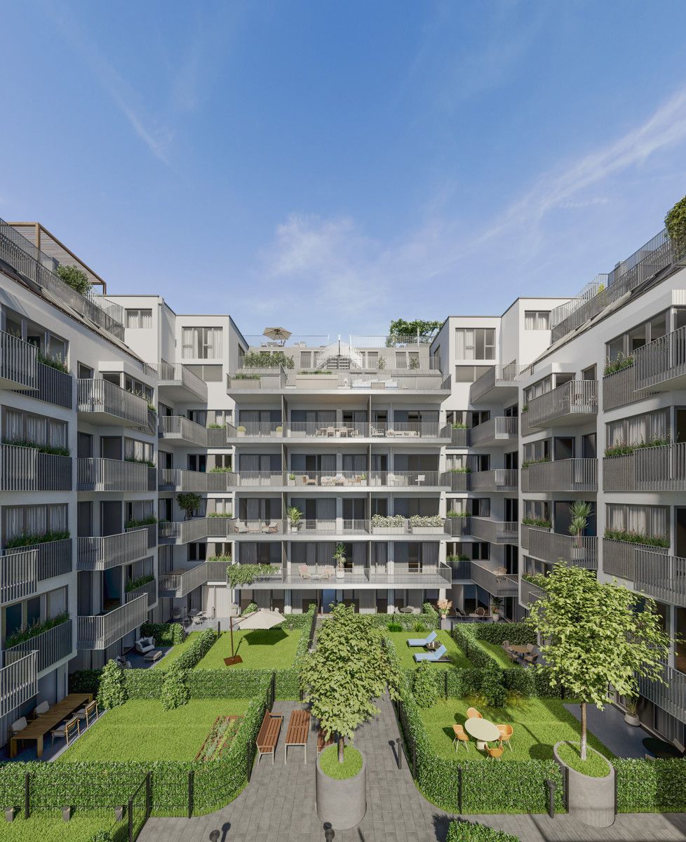 Klein, fein, mein: U6 Burggasse- NEU - WOHNEN AM PARK - Urban & Grün