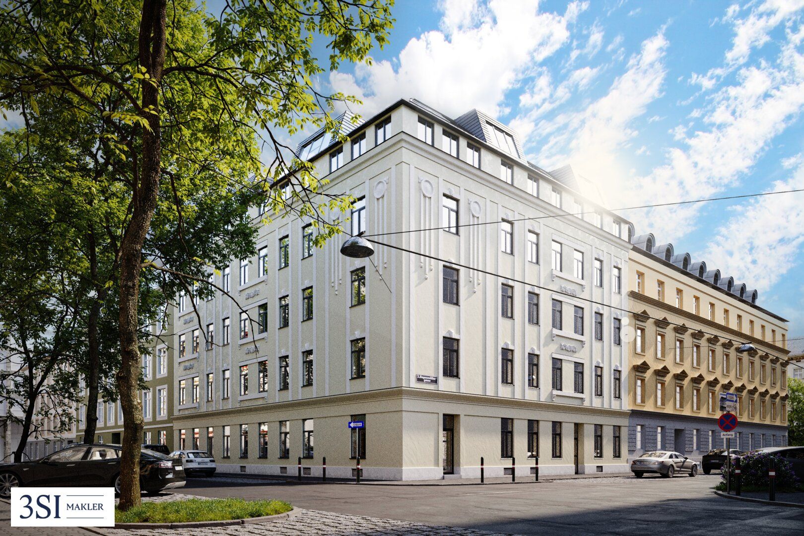 Baubewilligter Rohdachboden in gepflegter Eckliegenschaft Nahe U3-Kardinal-Nagl-Platz