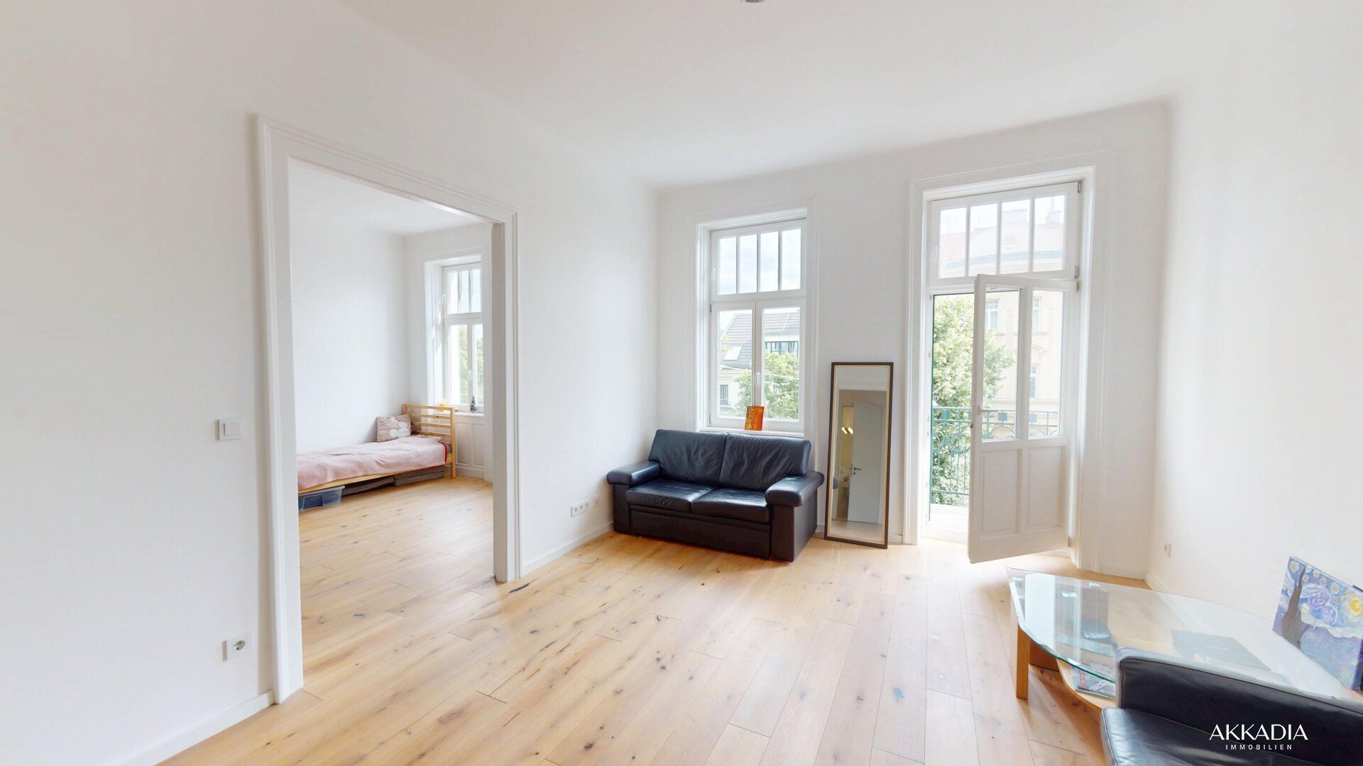 Sanierter Altbau mit Gartennutzung u. Balkon I 3 Zimmer A\\