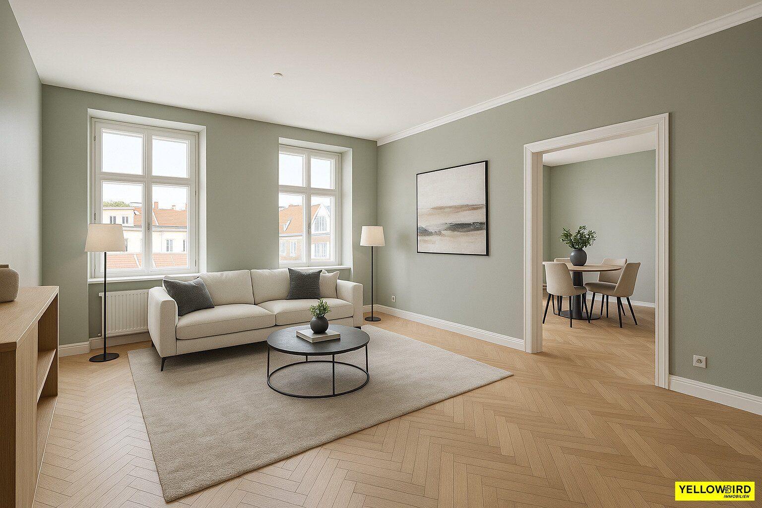 ÜBER DEN DÄCHERN VON WIEN  I WEITBLICK I ALTBAU I SANIERUNGSBEDARF I 4,5 Zimmer I LIFT
