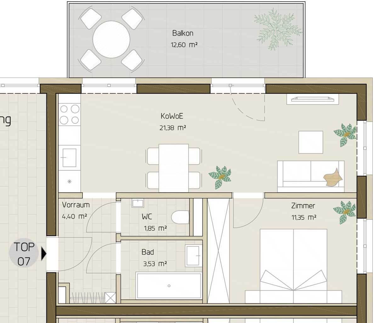 Wohnung – Graz, Algersdorf, Eggenberg - Mehr