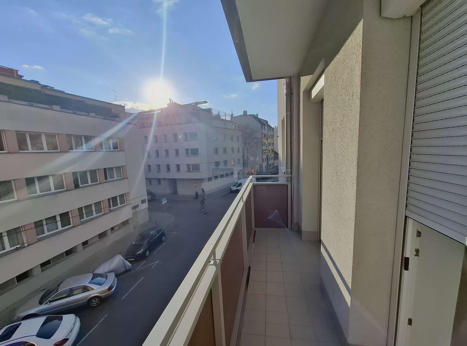 Ruhige 2-Zimmer-Wohnung mit Balkon nahe Alte Donau