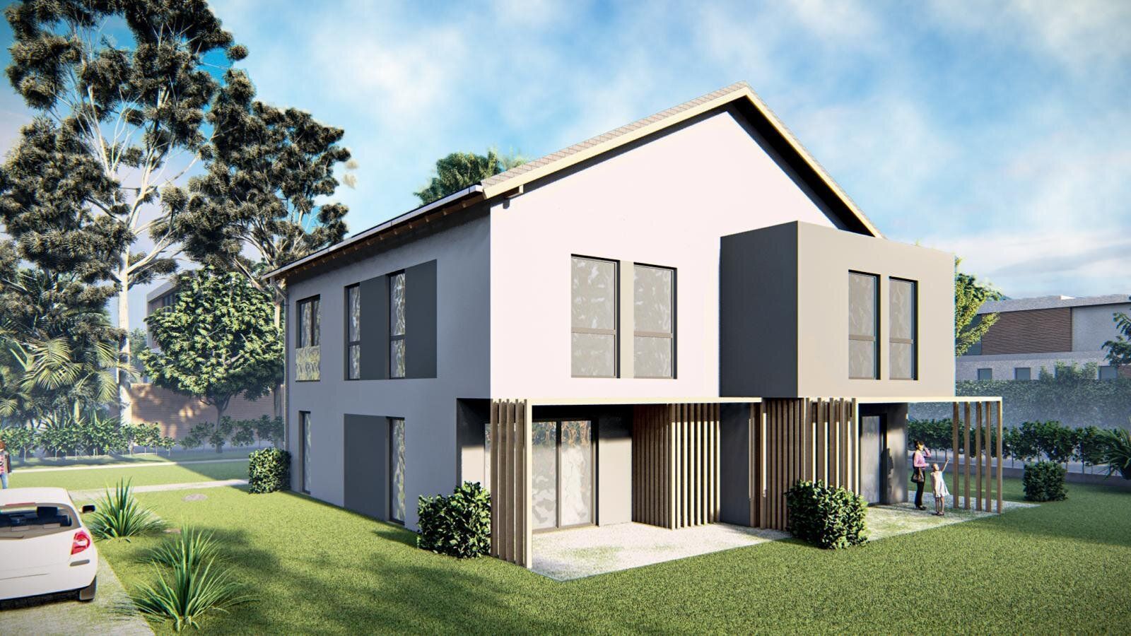 Traumhaftes Zuhause in Feldkirchen! Erstbezug DHH mit Garten, Terrasse & Carport Schlüsselfertig für nur 399.900.- €!