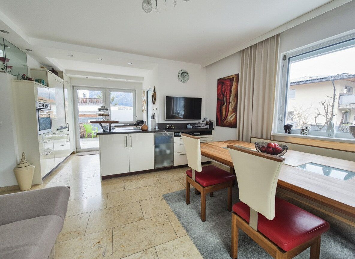 Moderne Maisonettenwohnung mit Wintergarten, Garten und Terrasse mit Whirlpool – pohled 4