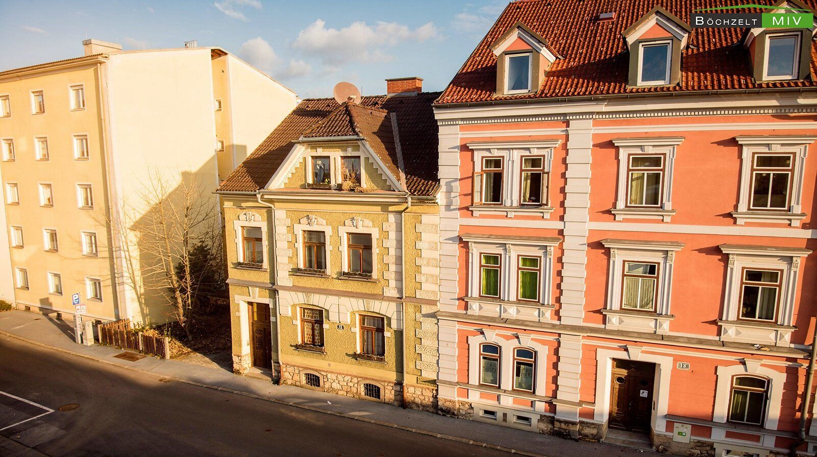5/8tel-Anteil an Leobener Stadtvilla am Mareckkai mit Benützungsregelung für Wohnung im 1. OG