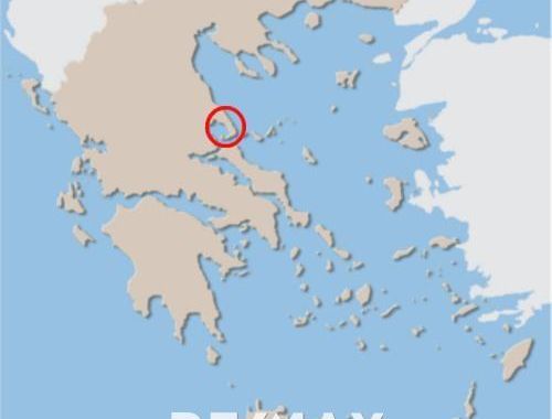 Griechenland Map Pilion