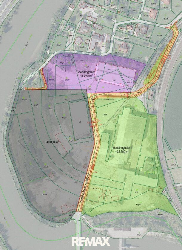Gewerbe & Industrieflächen voll aufgeschlossen direkt neben der A9 in Frohnleiten - 2000 m² - Ansicht 4