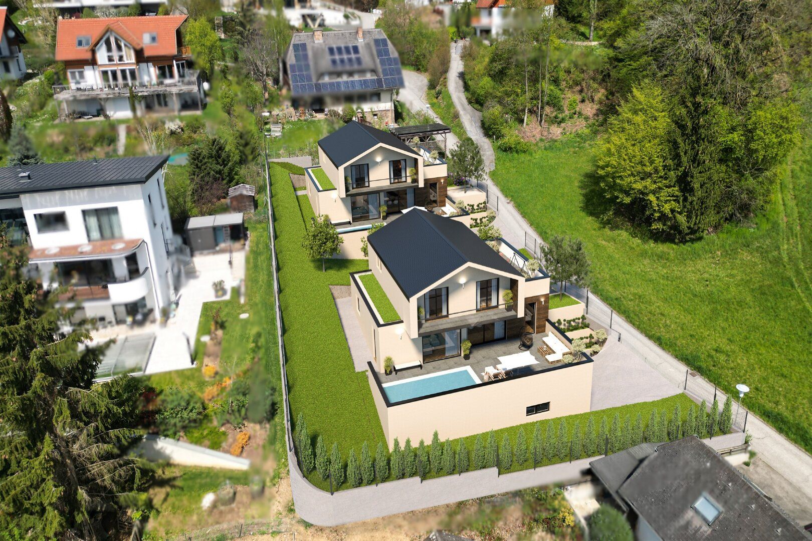 Gedersberg: Luxuriöses Anwesen mit Ausblick!