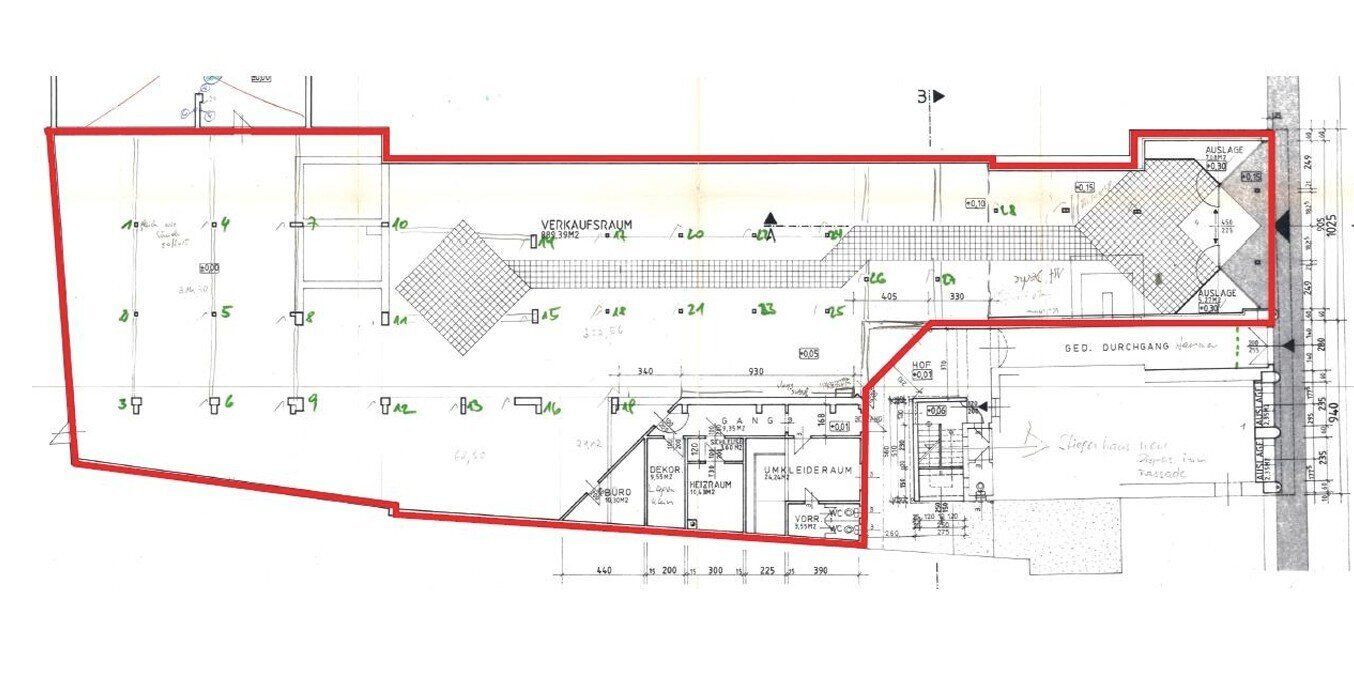 Großzügige Bürofläche 889m² in Leibnitz - flexibel, gepflegt und mit geräumigen Schauraum! *Provisionsfrei* - Ansicht 3