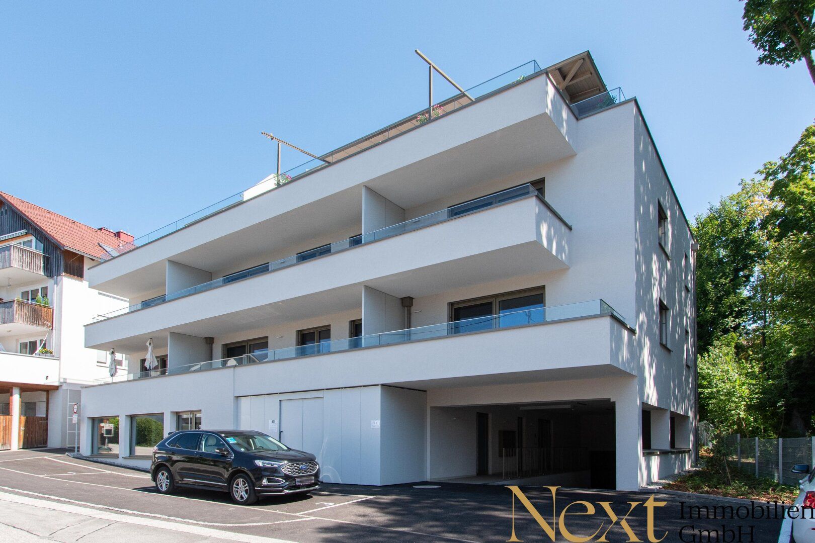 Repräsentative Neubau Büro-/Geschäftsfläche mit Kaufoption in Seewalchen am Attersee zu vermieten! - Ansicht 2