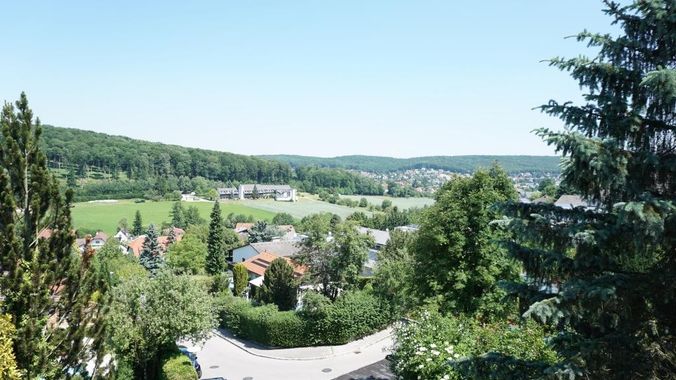 Ausblick von Zimmer 3 DG