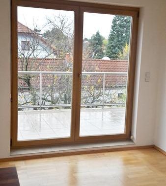 Blick zur Terrassentür