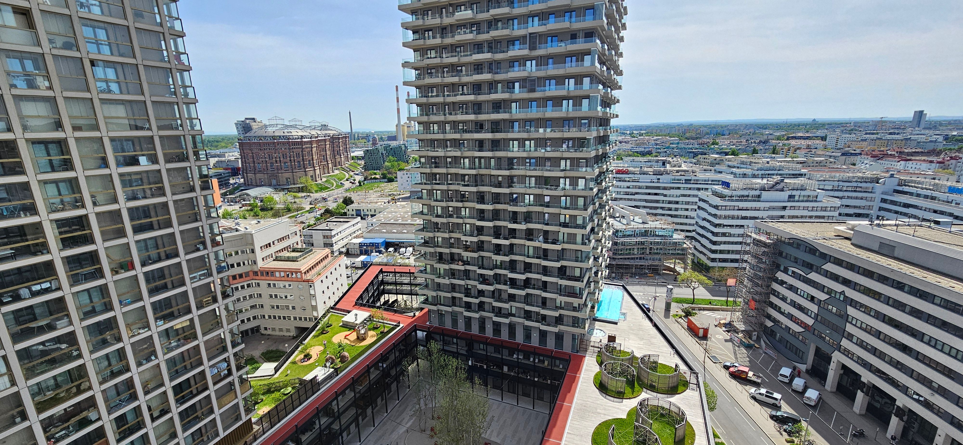 Elegante vollmöblierte 2-Zimmerwohnung im 3. Bezirk mit Weitblick über Wien zu verkaufen