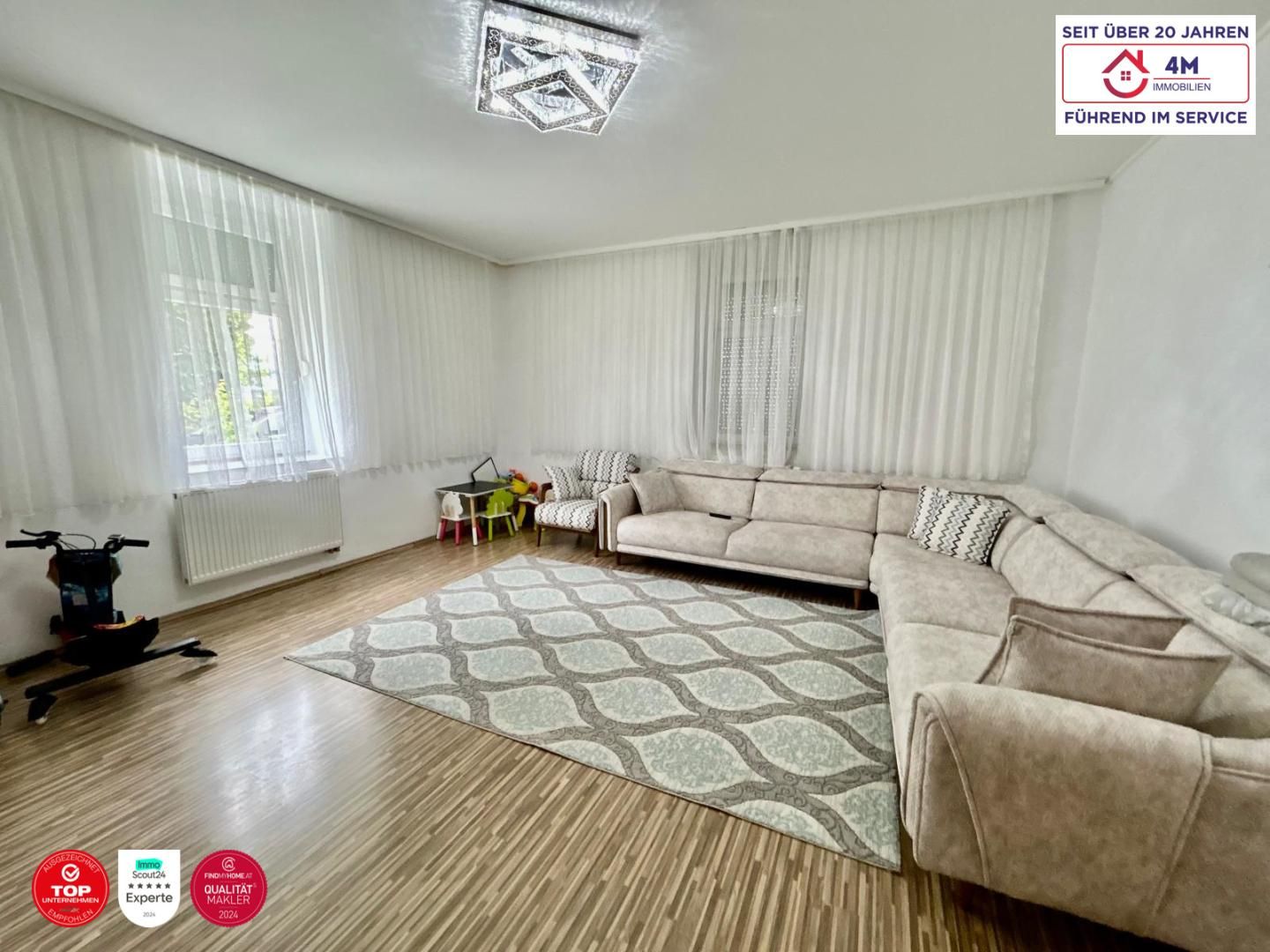 Traumhafte 4-Zimmer-Wohnung mit Garten! und Top-Lage in Bad Vöslau