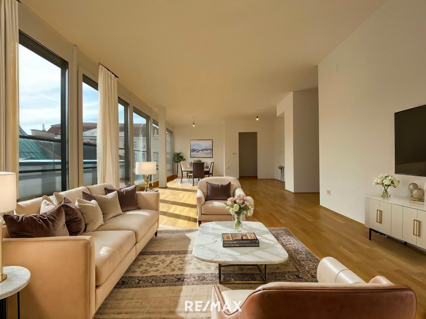 Erstbezug! Modernes 3-Zimmer-Penthouse nahe Friedensbrücke U4
