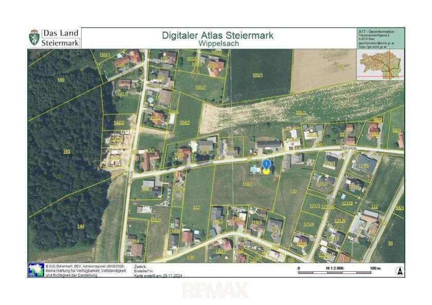 Bauträger aufgepasst - Grundstück mit Blick nach Kitzeck in angenehmer Wohngegend - Ansicht 4