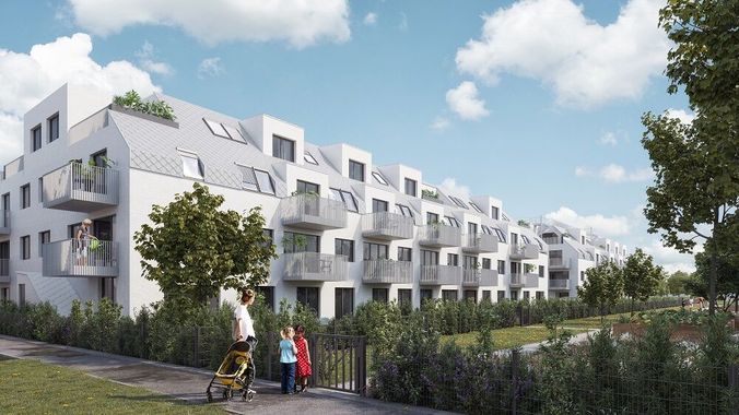 Visualisierung Lannesstrasse Haus B