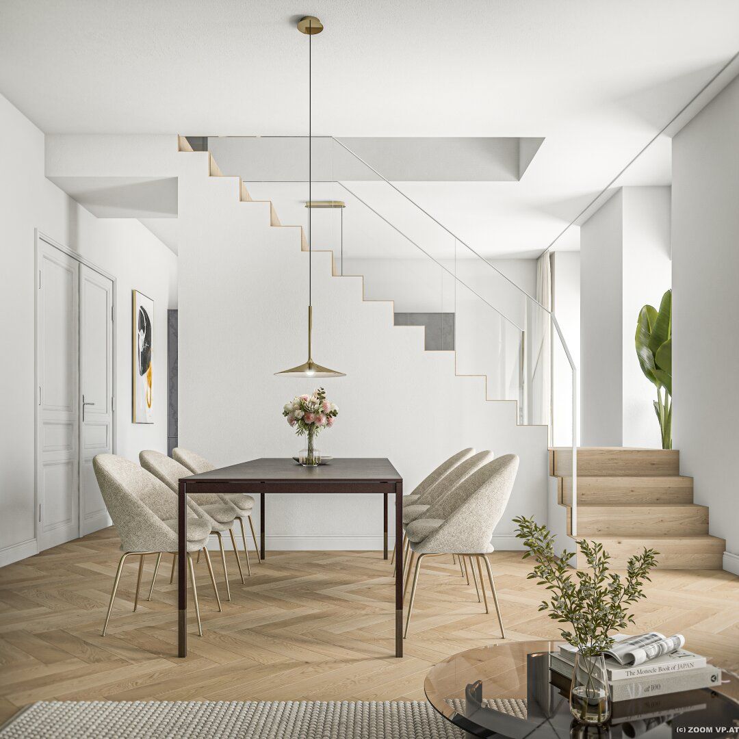 MAISON 29 - Garten-Maisonette mit gigantischer Wohnküche (ca. 46 qm) und Raumhöhen über 3,30 m! - Ansicht 4