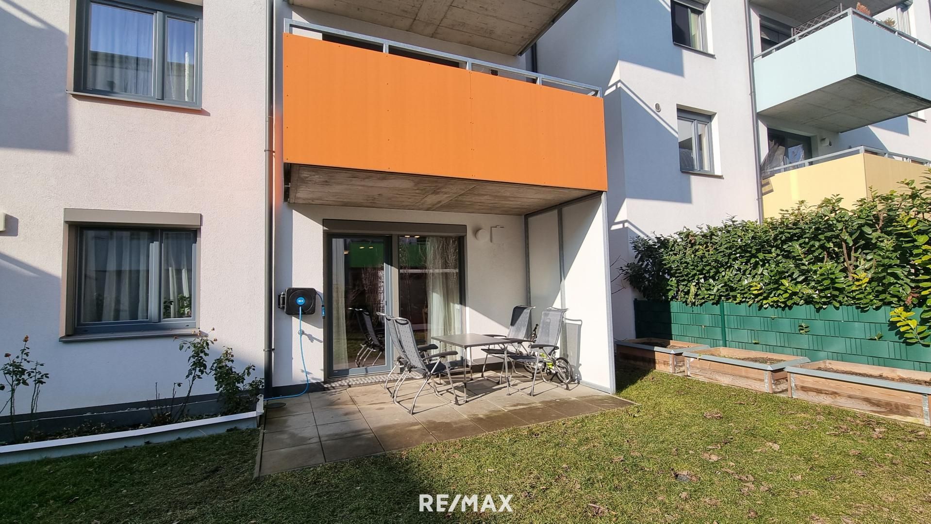 Modernes Wohnen mit Garten - Neuwertige 3-Zimmer-Wohnung im Zentrum