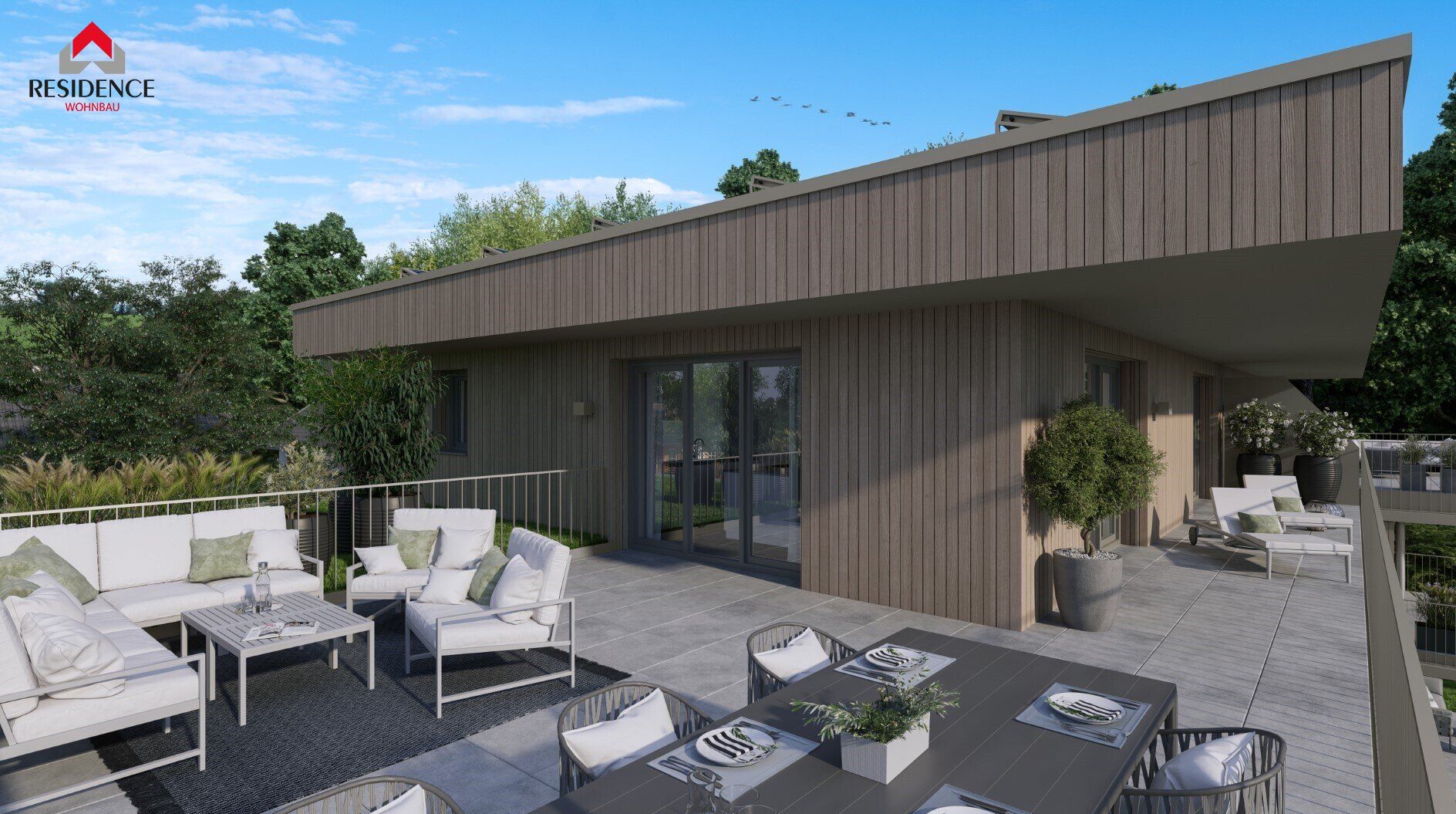 2-Zimmerwohnung mit Dachterrasse in Neumarkt am Wallersee - B7