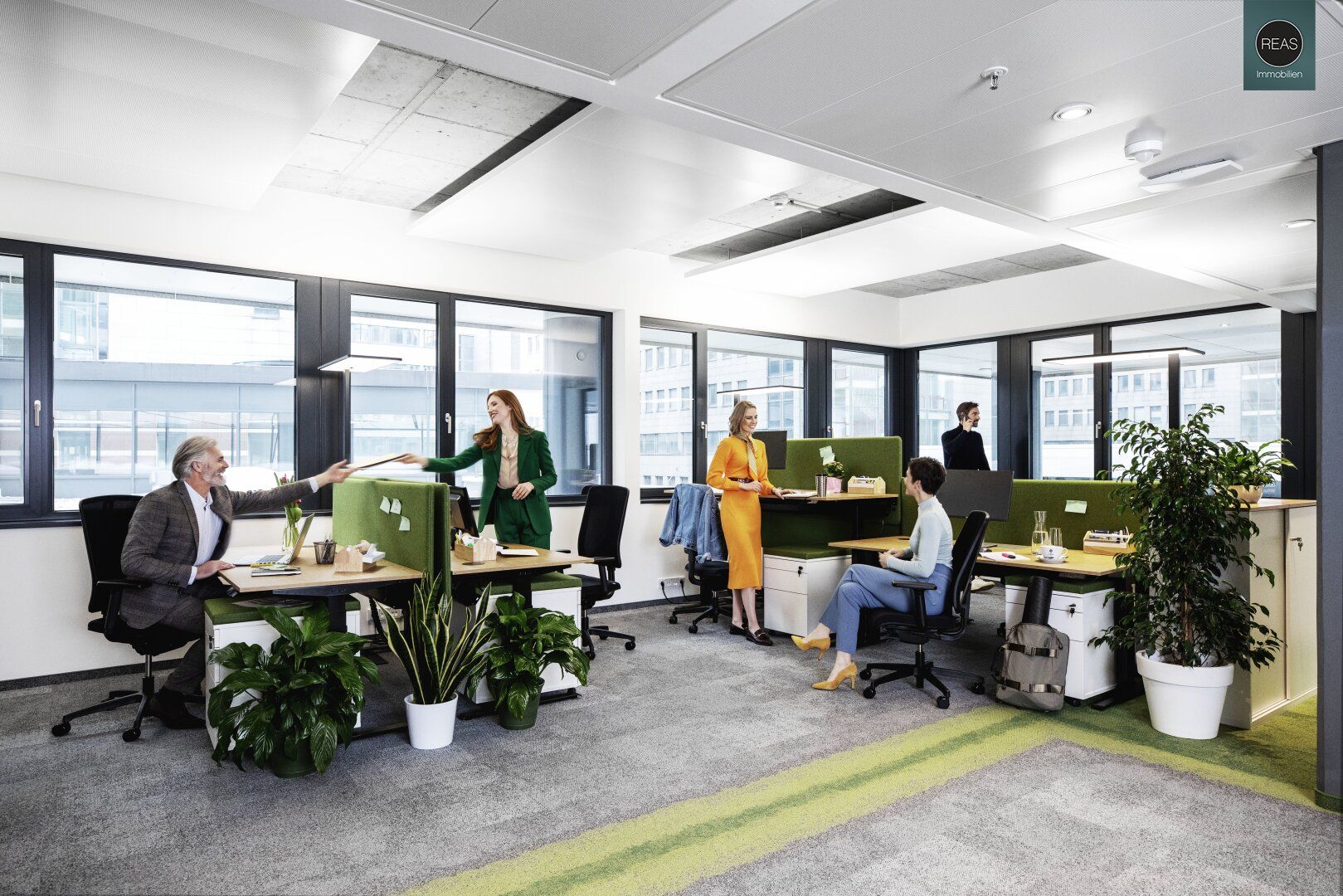 Top ausgestattete Bürofläche an einem der größten Büro- und Geschäftsstandorte Wiens! - Ansicht 2