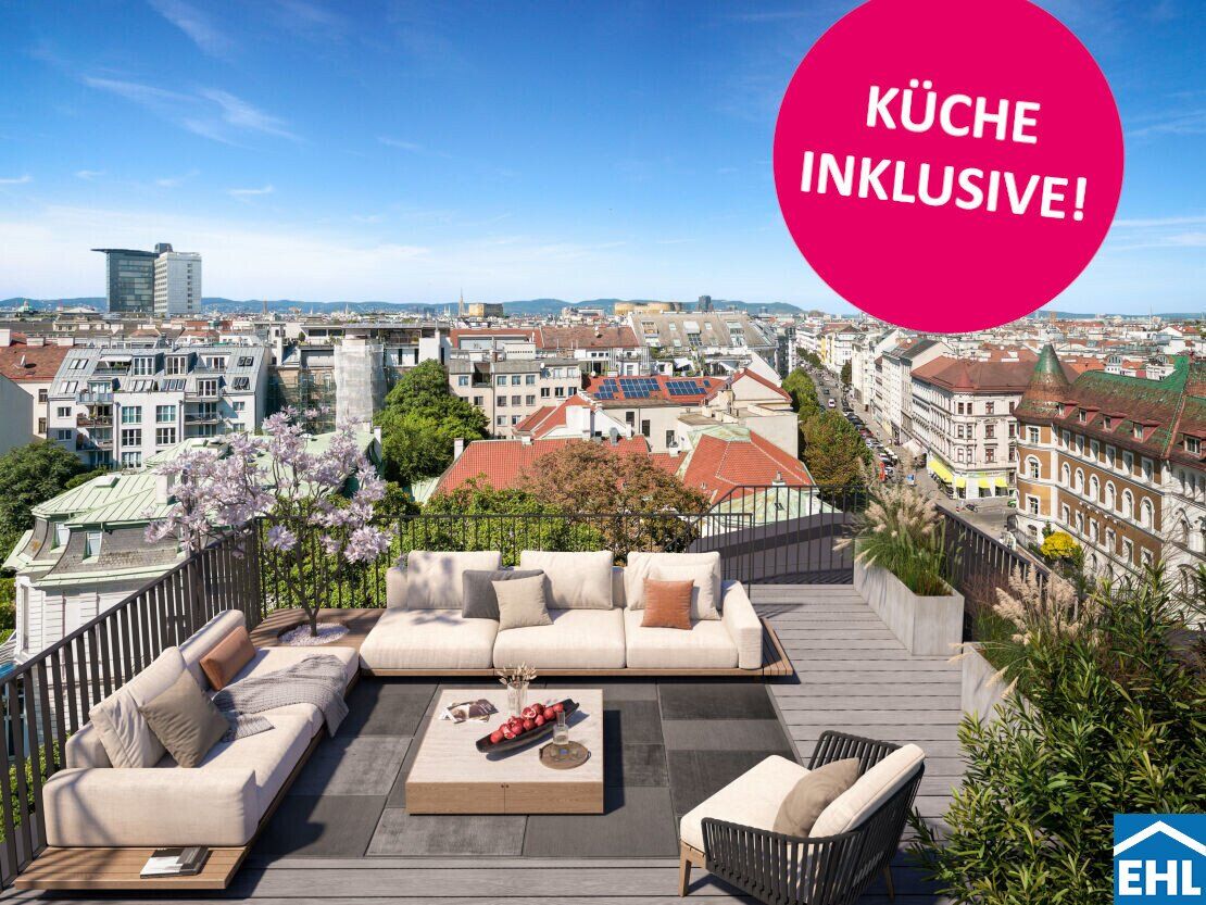 Urbanes Leben und grüne Oasen: Die Lage von 
