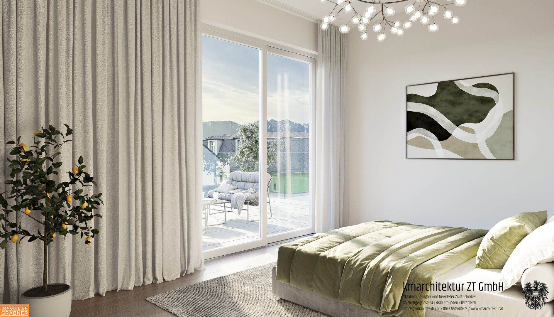 Exklusives Penthouse: Ausblick, Architektur & Lebensqualität