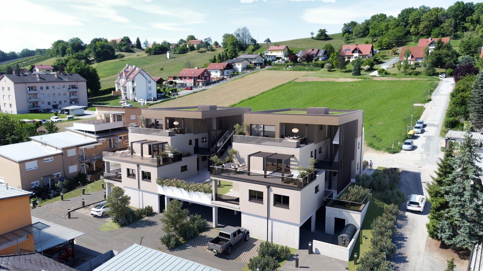 Moderne Erdgeschosswohnung mit Garten in Gamlitz - Ihr Erstbezug fürs Wohlfühlen | Hohe Rendite und Lebensqualität vereint | 6- 8,5%