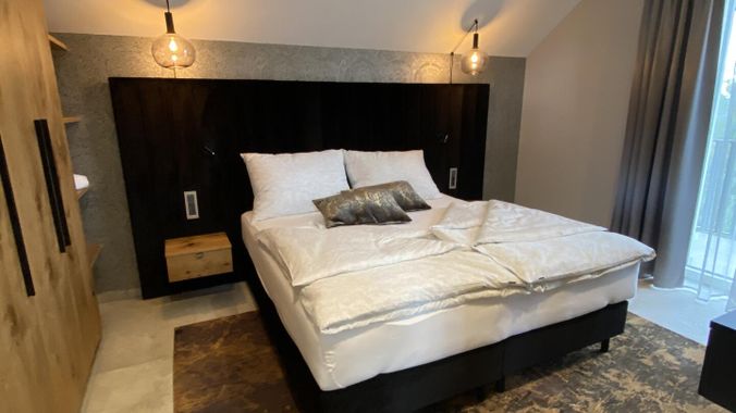 Appartement im Gästehaus, Schlafzimmer