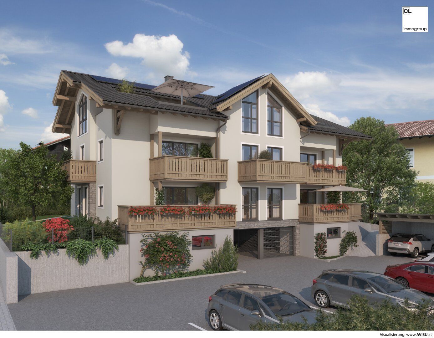 Erstbezug in Wals-Siezenheim - 3-Zimmer-Terrassenwohnung mit Untersbergblick