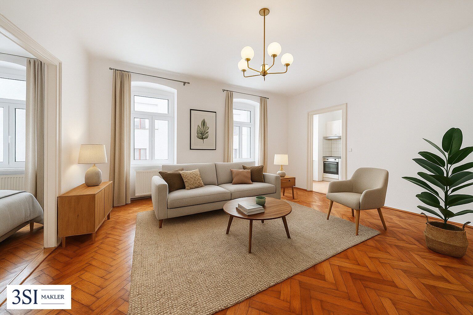 Eleganter Altbau mit moderner Ausstattung mitten im 2. Bezirk