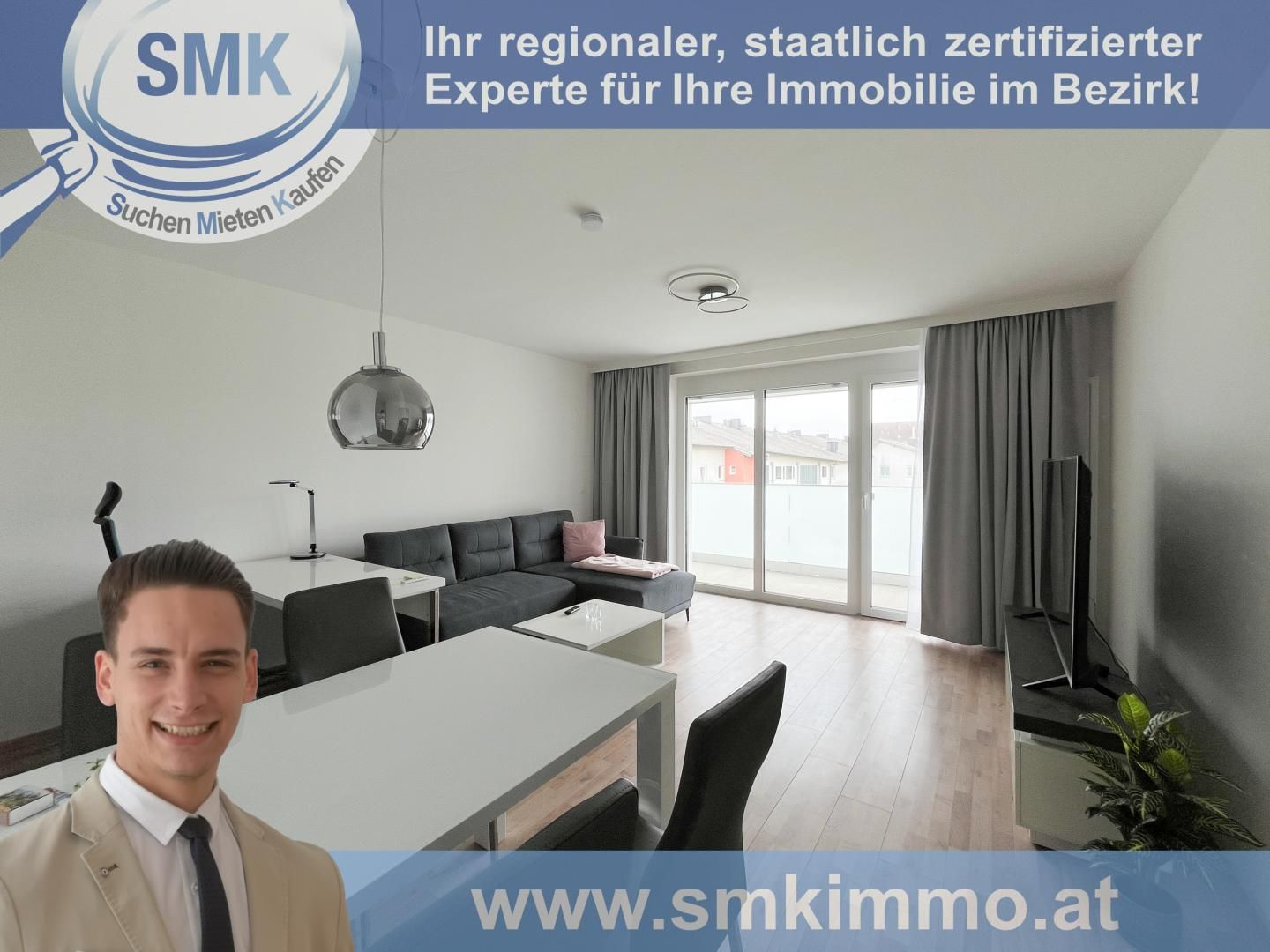 Neubau - moderne 2-Zimmer-Wohnung mit großem Balkon!