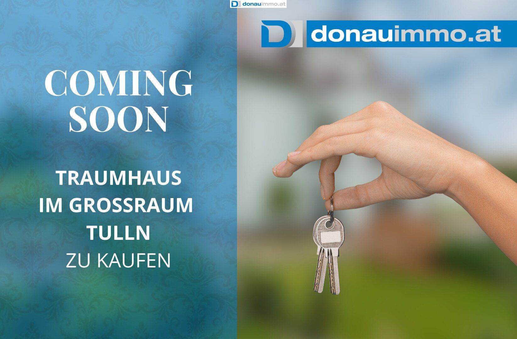 COMING SOON - Offene große Residenz mit Schwimmteich und riesigem Grundstück in Tullnnähe