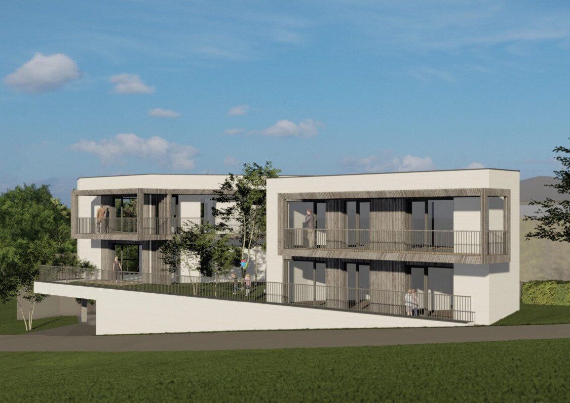 Zwei Zimmer Wohnung mit Balkon in Aigen Schlägl: Erstbezug + Provisionsfrei