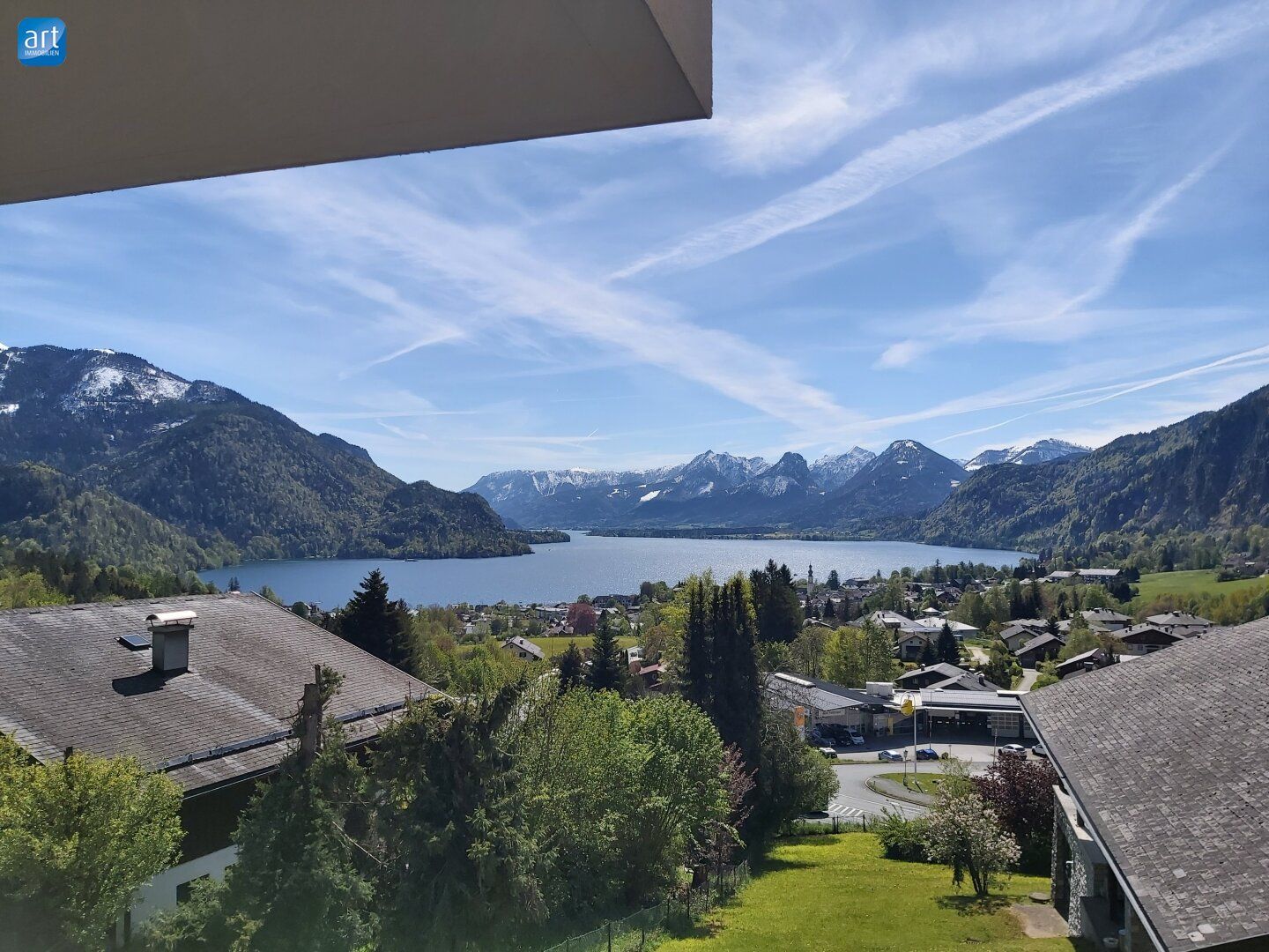 Anlage - Maisonette mit Blick auf den See - komplett möbliert - St. Gilgen