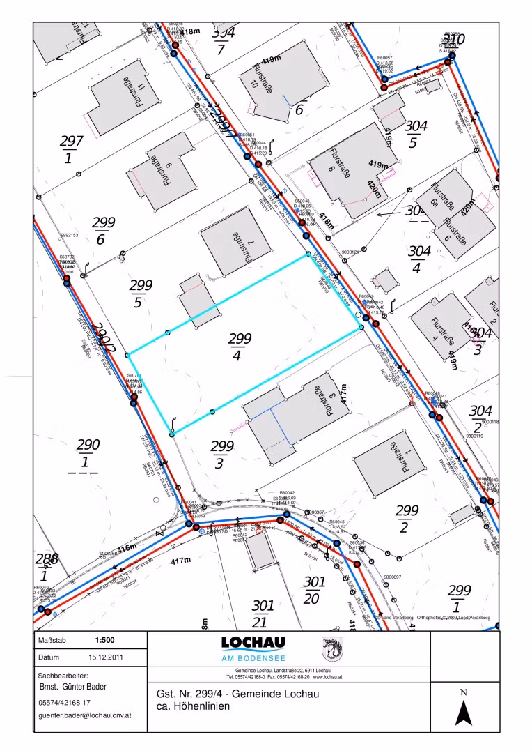 Attraktives Baugrundstück in begehrter Wohnlage von Lochau - 751 m² mit vielfältigem Potenzial - Ansicht 3