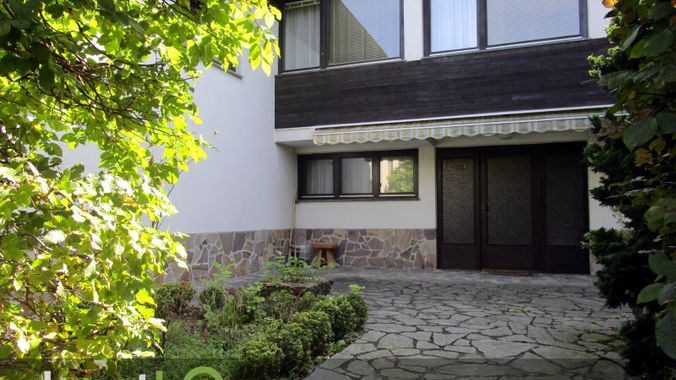 Terrasse Zugang zum Jagtzimmer