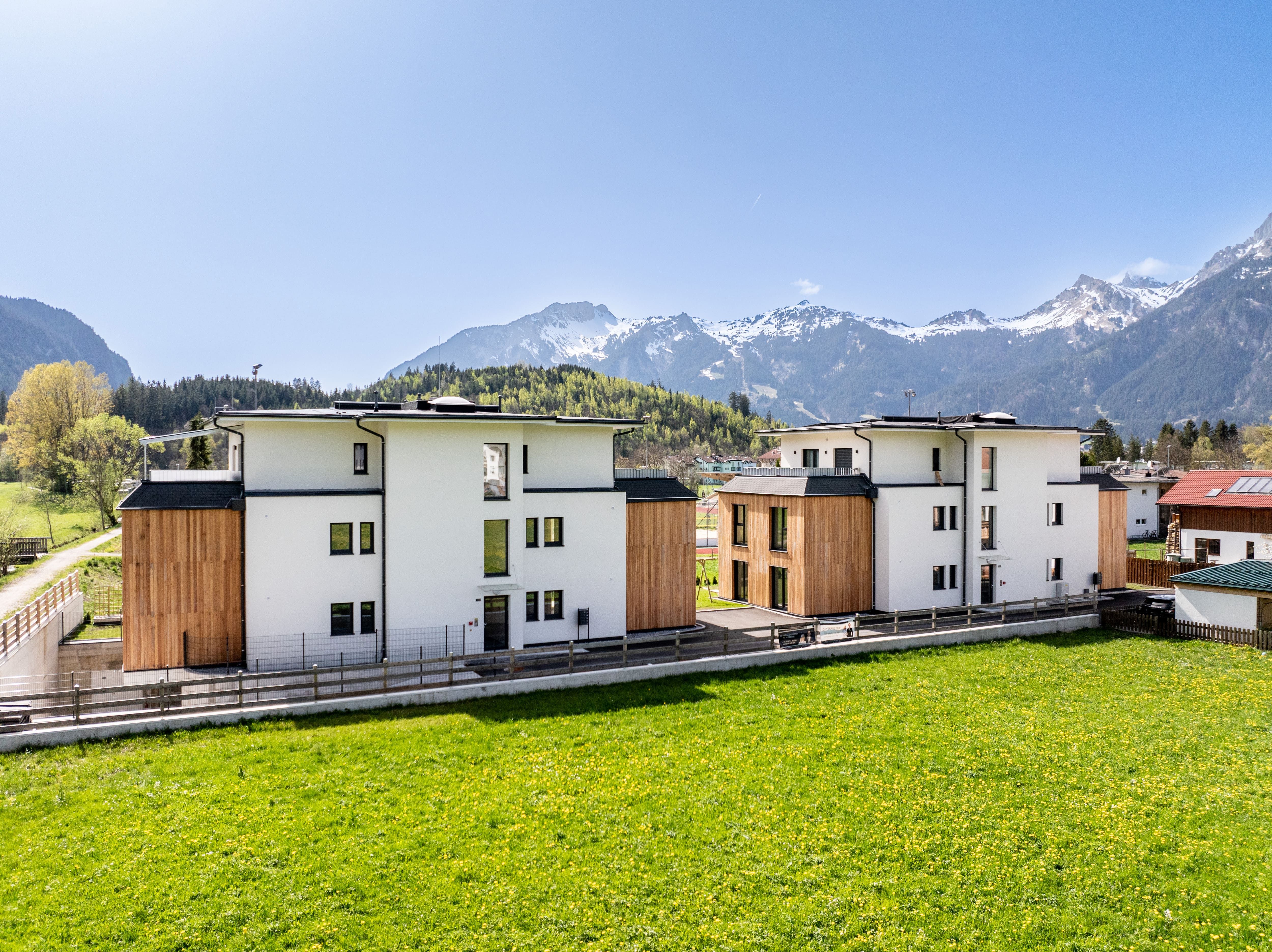 Zeitgemäß und naturnah: Exklusive Wohnungen im Holzbau