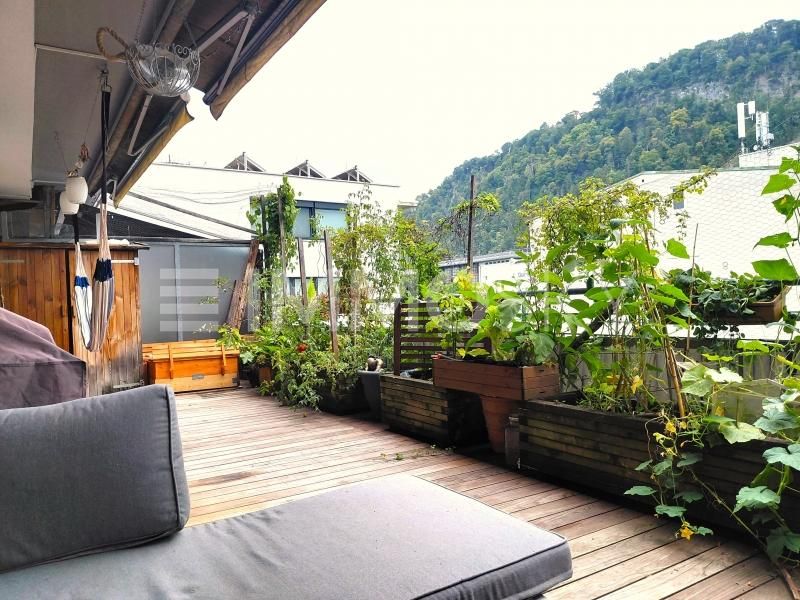 Stilvoll wohnen in Schallmoos   Terrassenidylle mit Ausblick