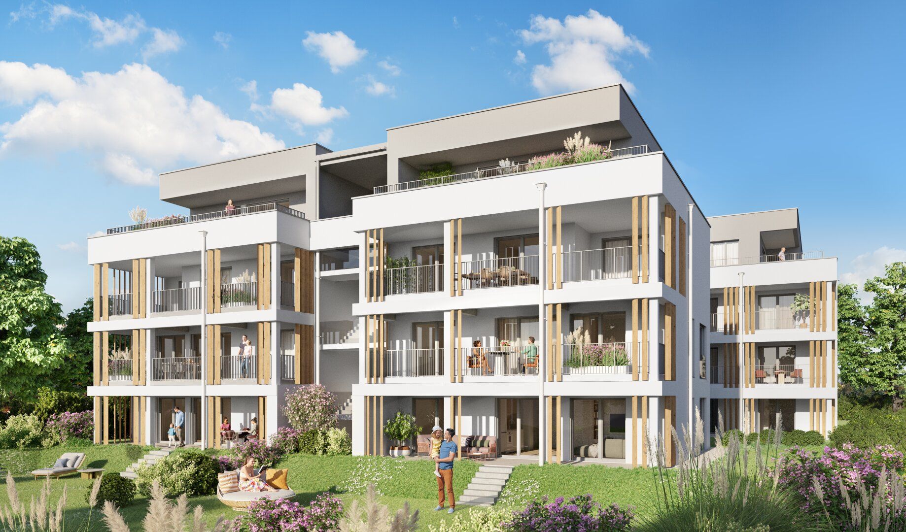 Himmelreichweg 01, 4 Zimmer GARTEN-Wohnung