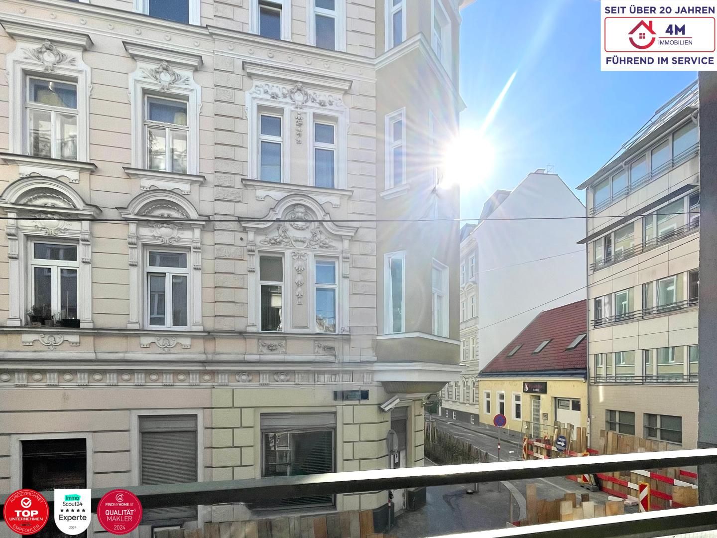 EFFIZIENTE 2-ZIMMER-WOHNUNG / LOGGIA / 15.BEZIRK / ca. 61m2