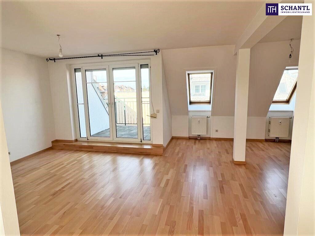 Befristet vermietete Dachgeschoss-Maisonette in Bestlage im Stadtzentrum von St.Pölten! Garagenplatz & Wohlfühlfaktor inkludiert!