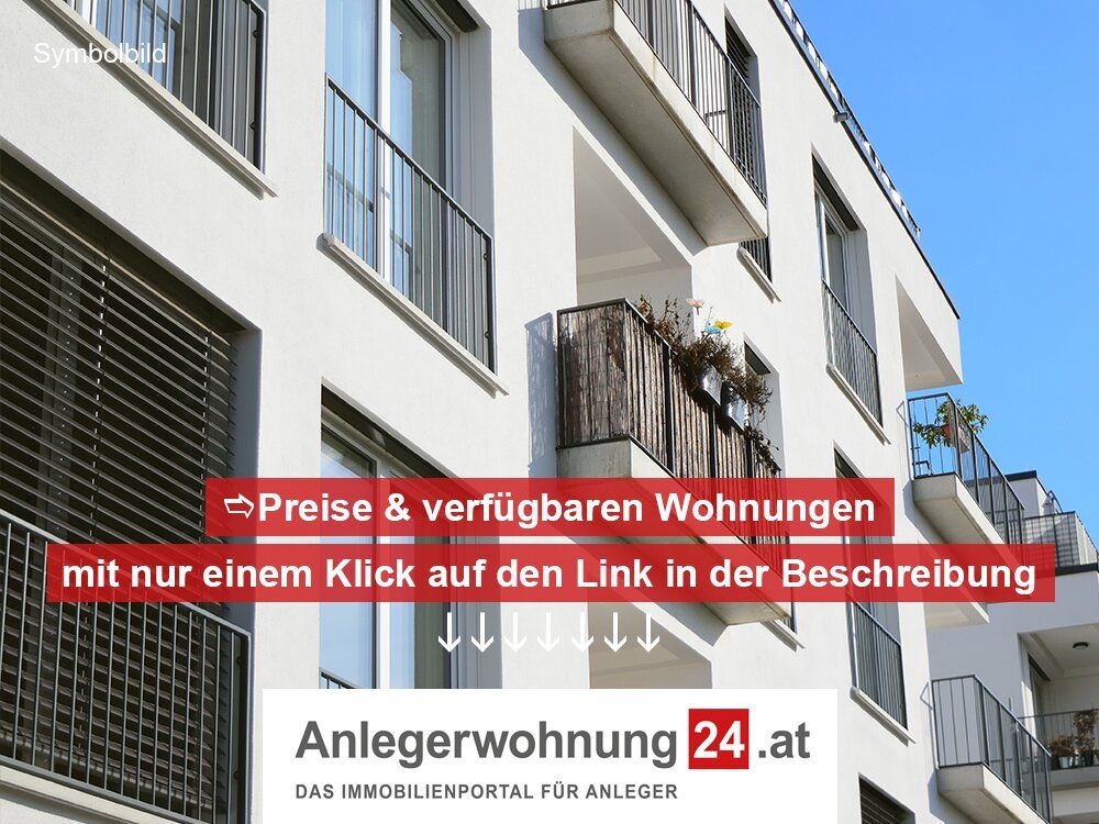 Für Anleger: Neubauwohnung in GRAZ-GEIDORF: Erstbezug - 3 Zimmer mit Balkon und Tiefgaragenplatz