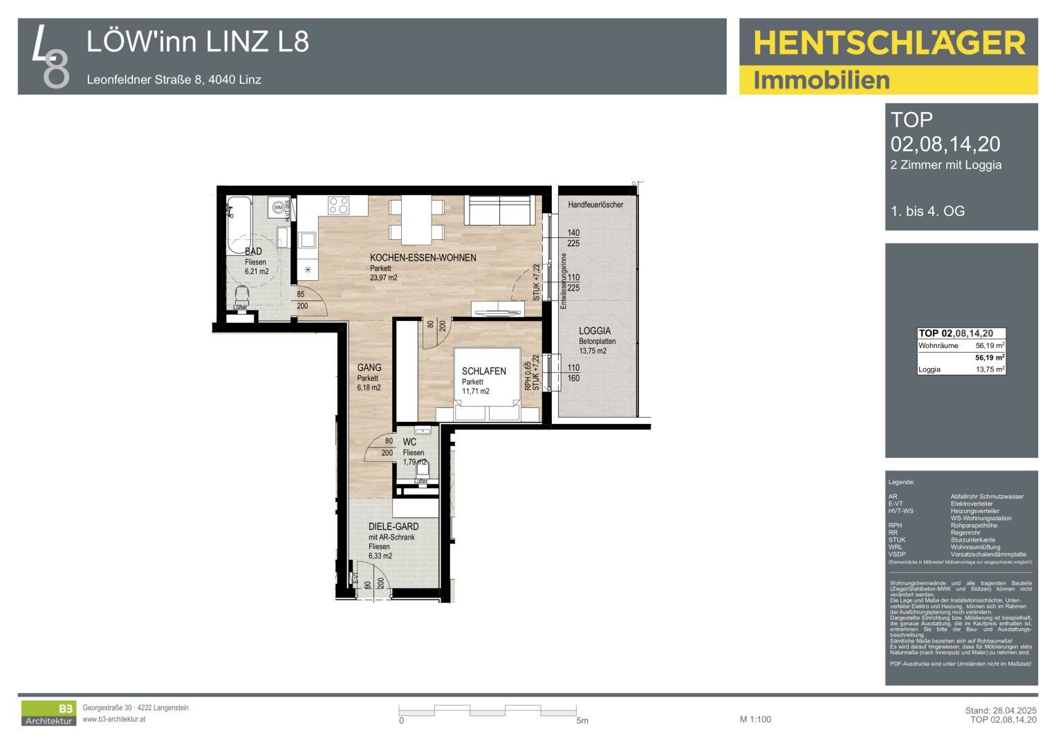 Wohnung – Linz, Harbach, Urfahr - Mehr