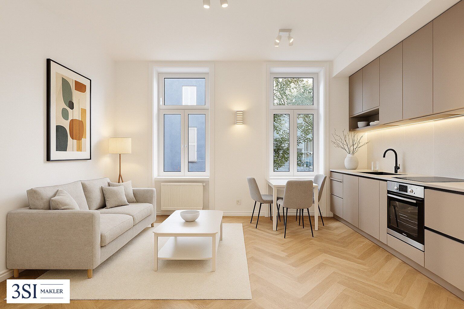Modernes City-Apartment mit Altbauflair - sofort beziehbar!