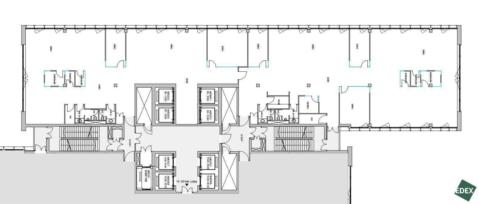 Modernes Arbeiten im Ares Tower! - Mehr