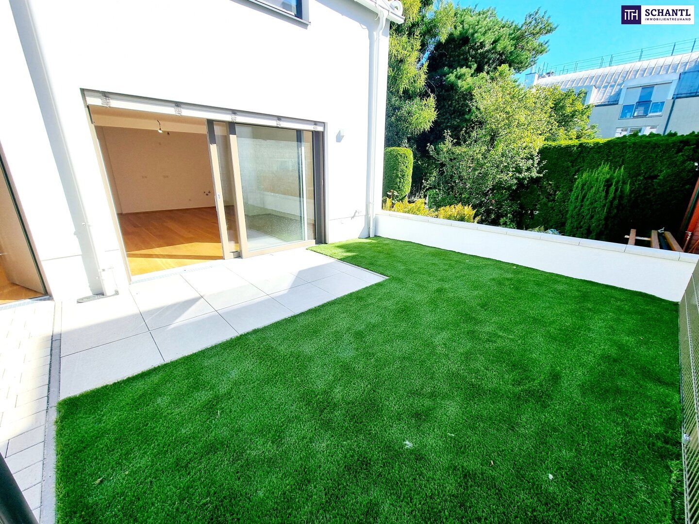 Frühlingsaktion! Lebens(t)raum Erfüller! Cooles Townhouse mit Garten! Ideale Raumaufteilung + Erdwärme + Absolute Ruhelage + Tiefgarage + Ideale Süd Ausrichtung! Nachhaltig und zukunftssicher investiert!