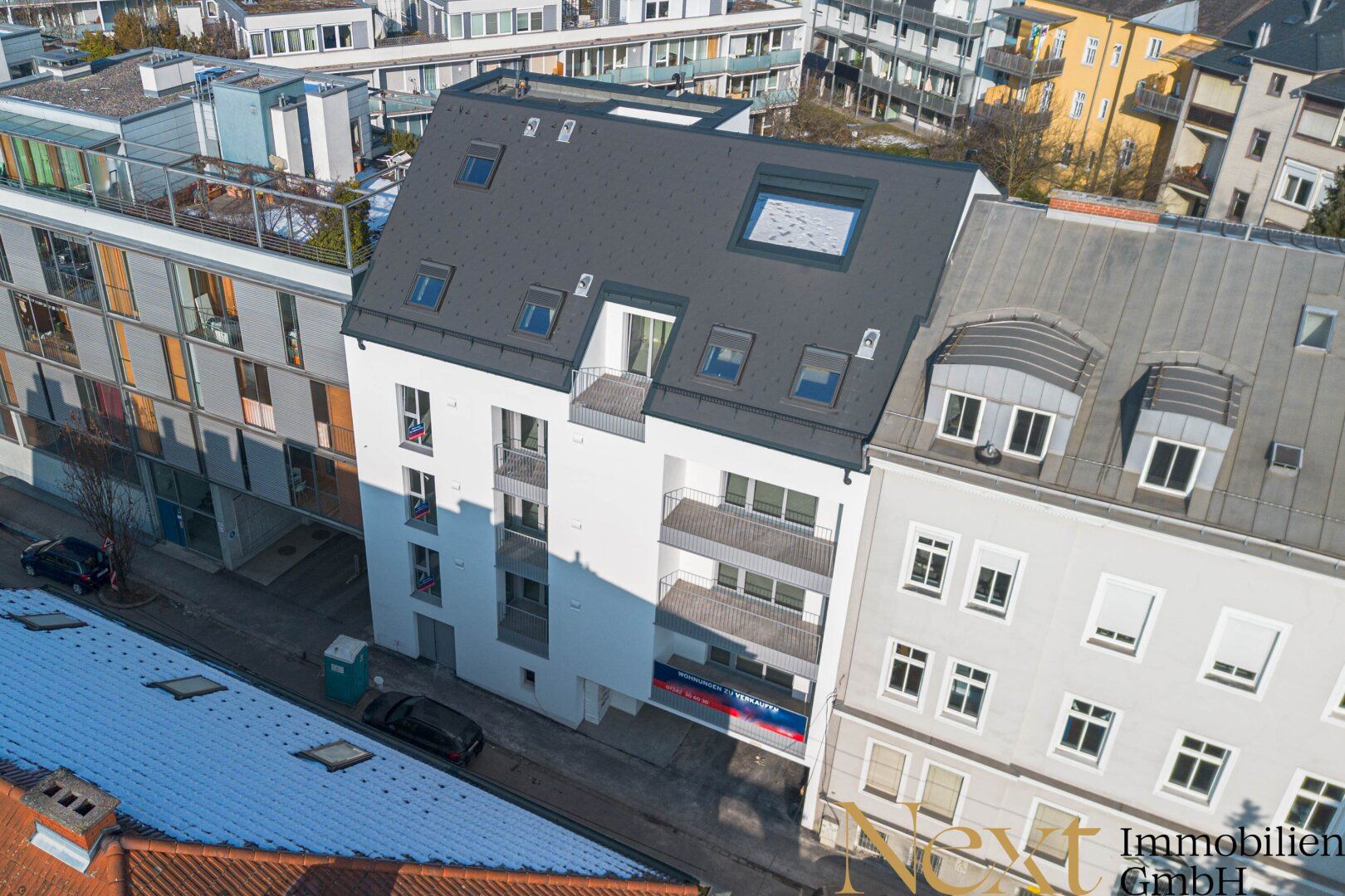 ERSTBEZUG! Hochwertige 2-Zimmer-Wohnung mit gemütlichen Eigengarten in Linz-Urfahr zu verkaufen! - Ansicht 6