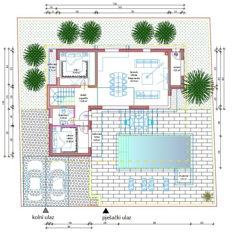 Haus – Privlaka - Ansicht 2